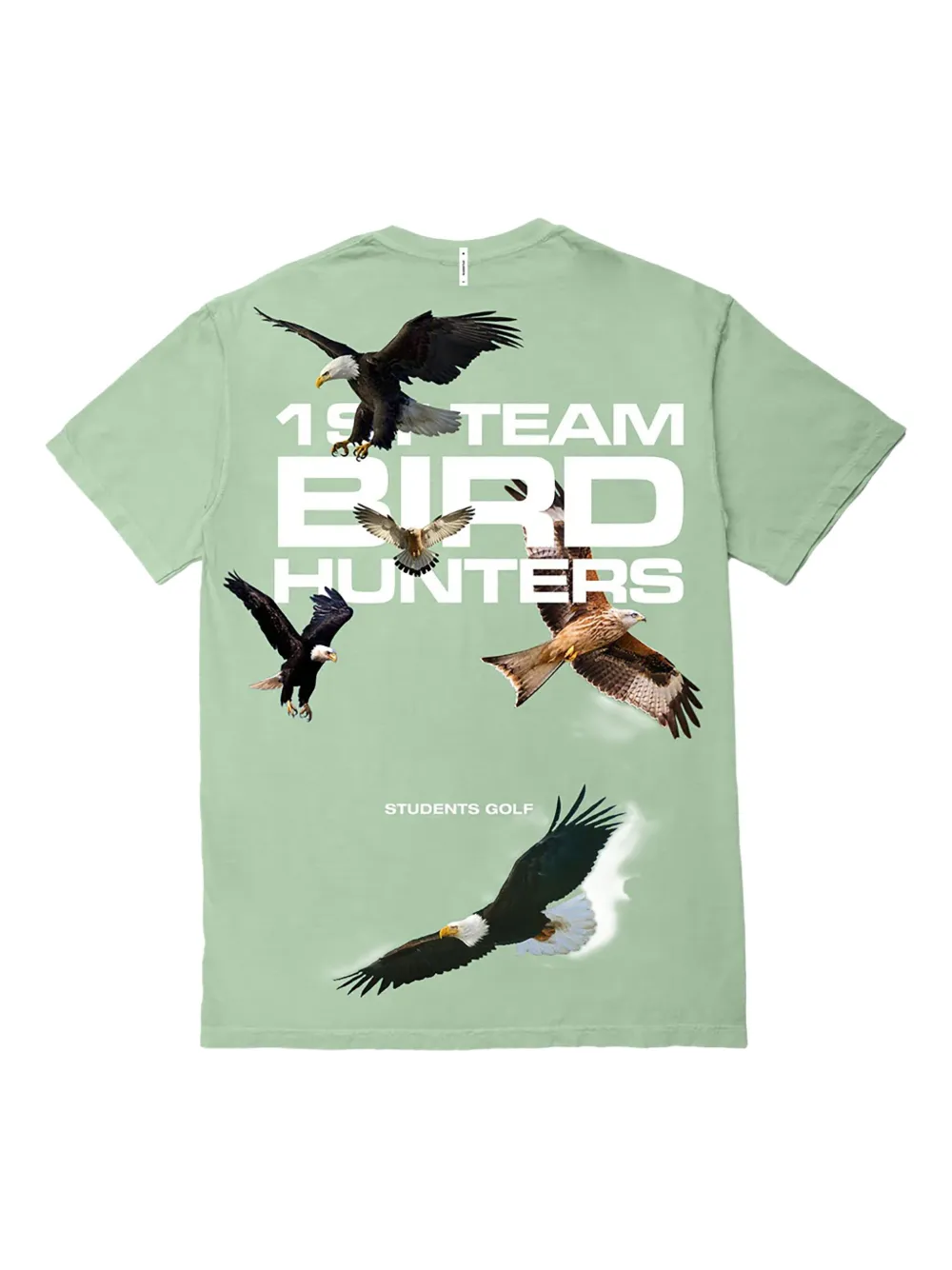 Students Golf 1st Team Bird Hunters T-shirt - Groen
