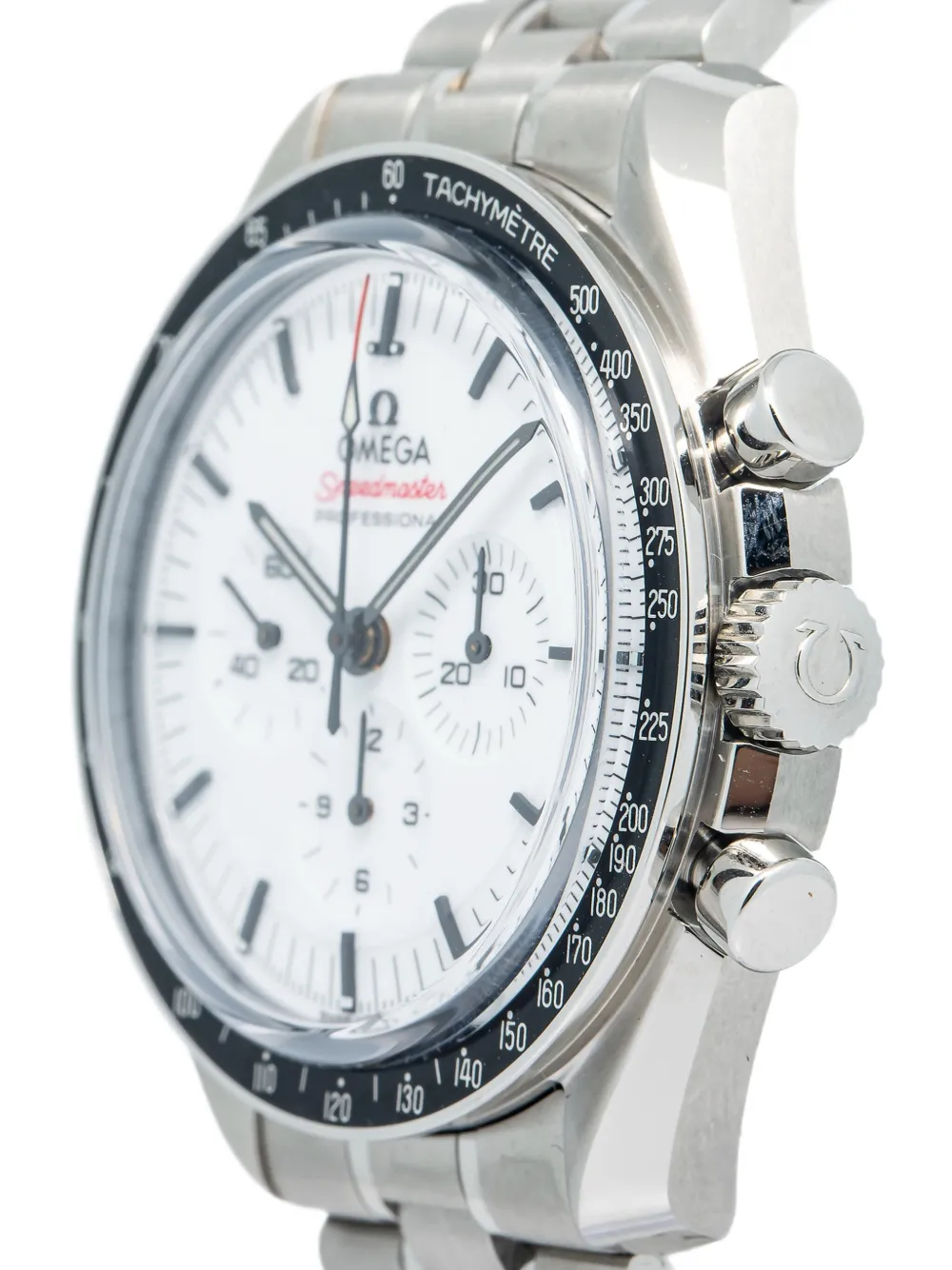 Pre-owned Omega Speedmaster Moonwatch Professional 42mm In White