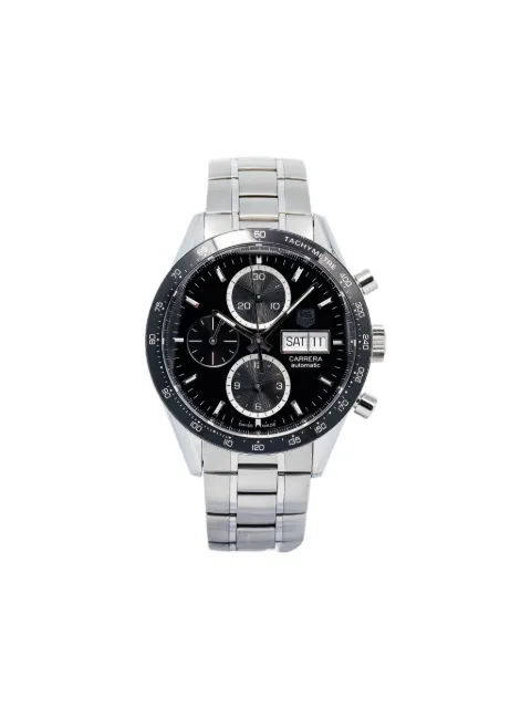 TAG Heuer Pre-Owned Carrera stainless-steel chronograph 41mm