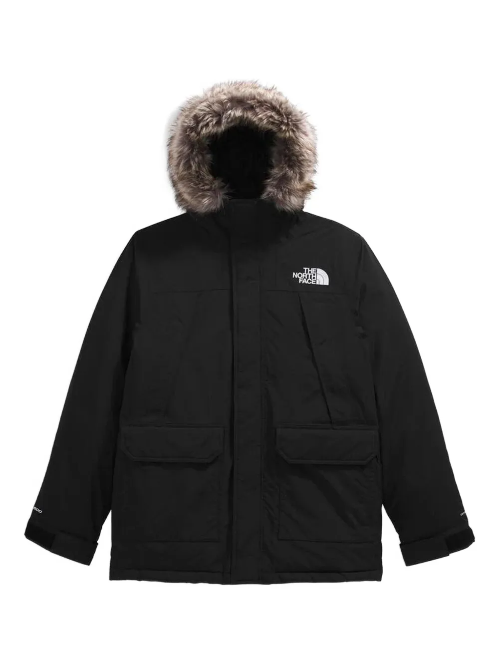 The North Face fur-trim mcmurdo parka | Black | Image 1