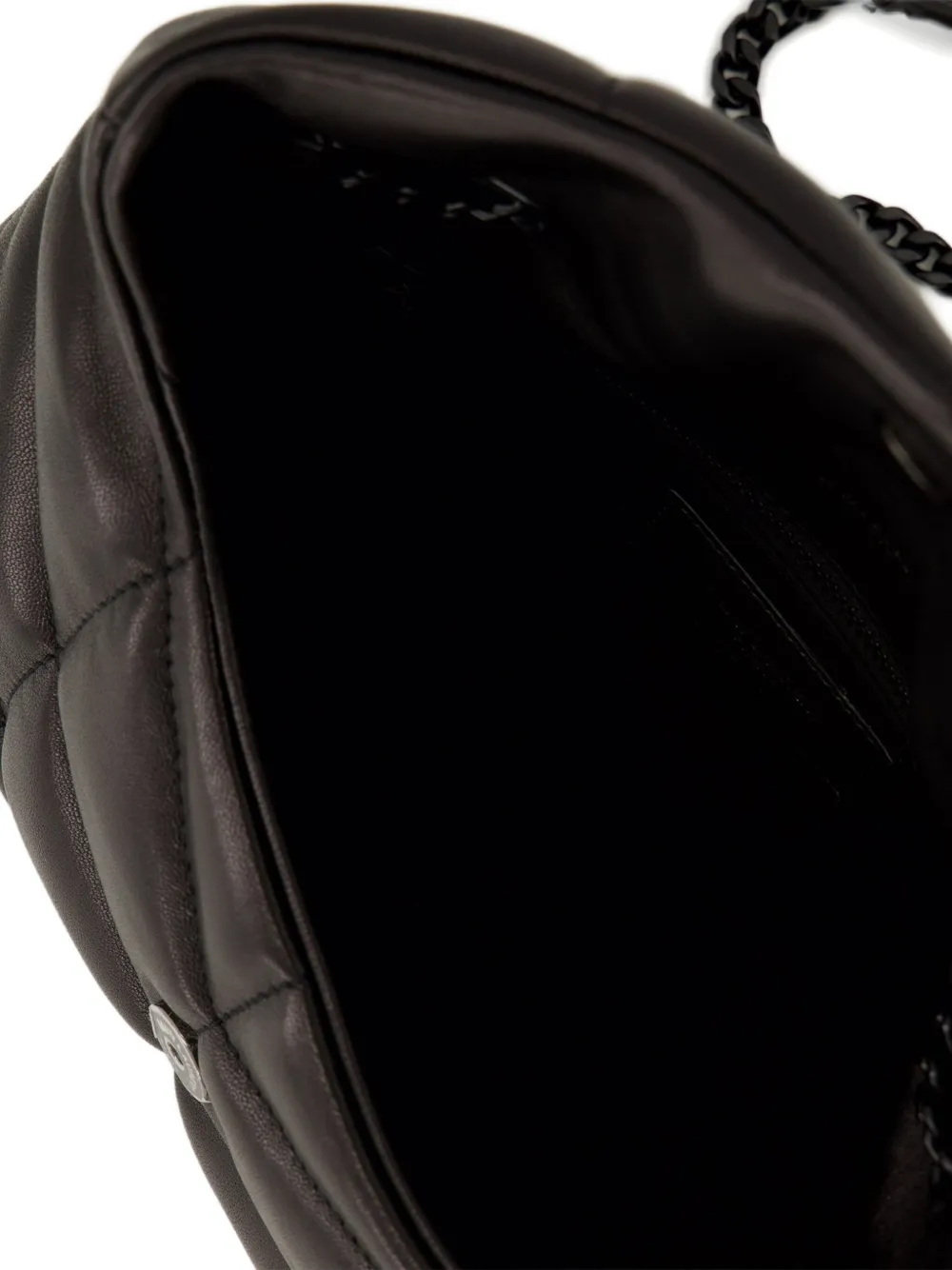 Saint Laurent Puffer Toy Leather Shoulder Bag In Brown