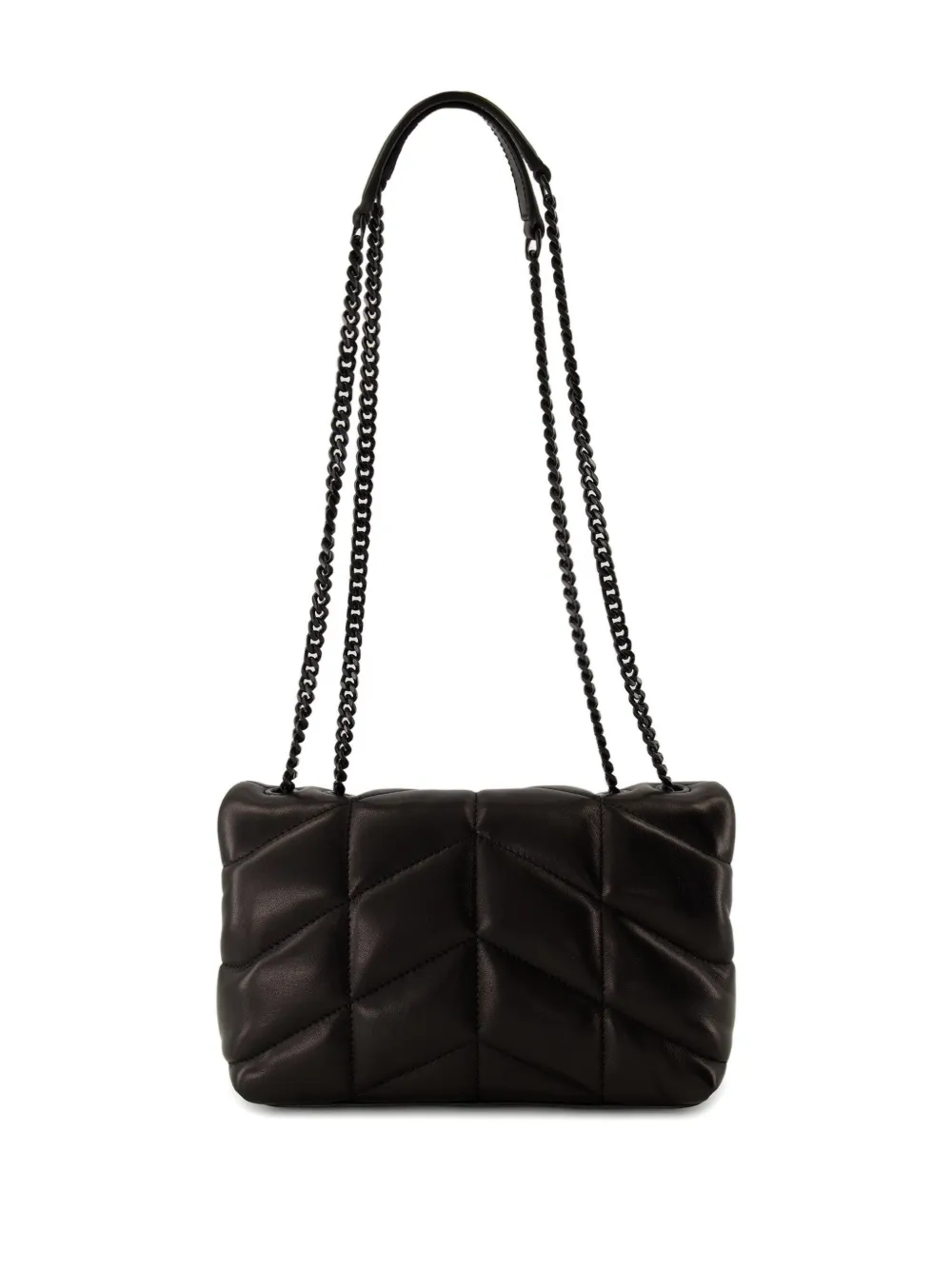 Saint Laurent Puffer Toy leather shoulder bag - Zwart