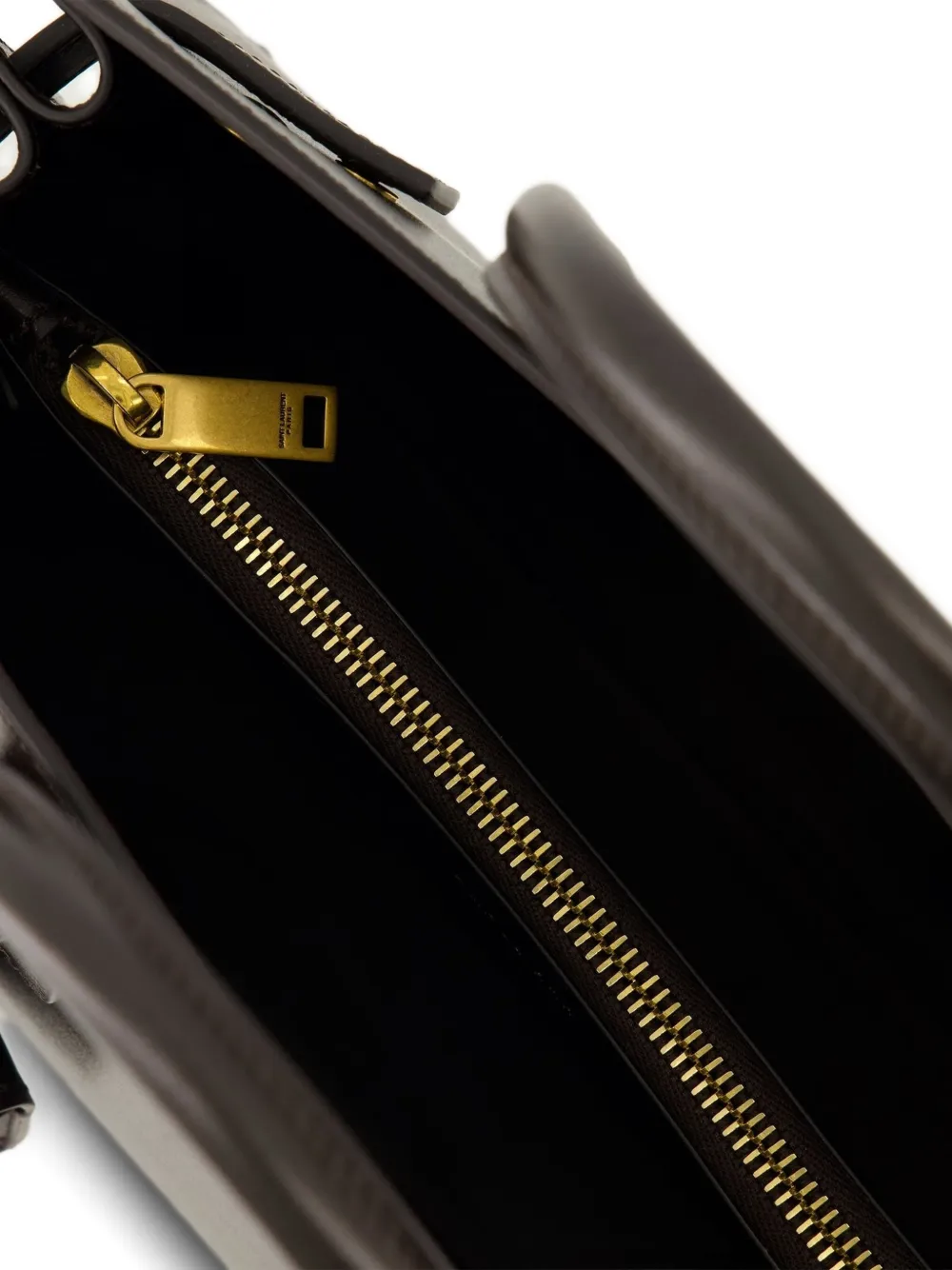 Saint Laurent Sac de Jour kleine shopper Bruin