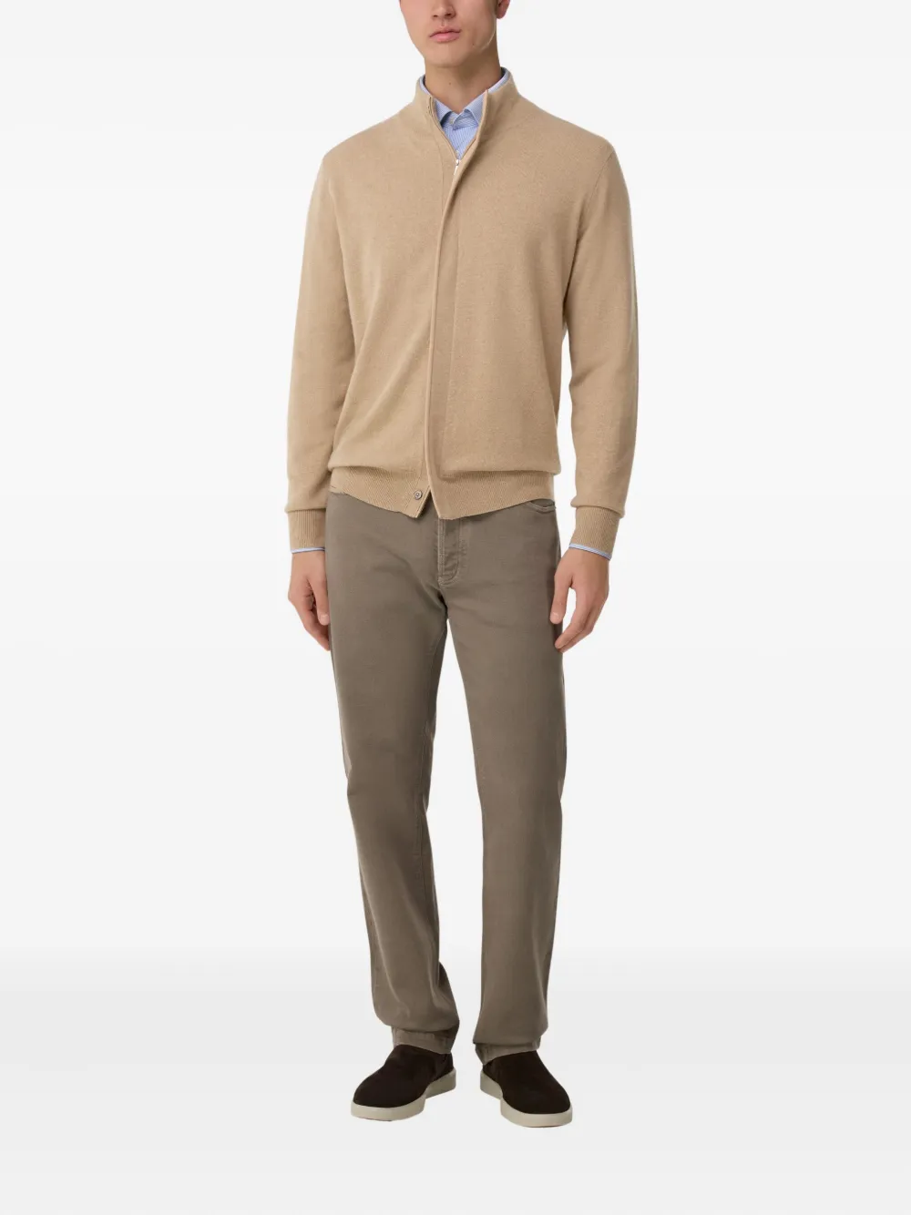 Boggi Milano Cardigan com zíper | Cardigan | Image 2