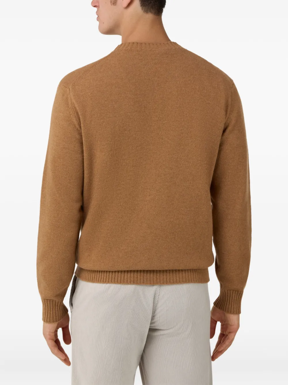 Boggi Milano Trui met ronde hals Bruin