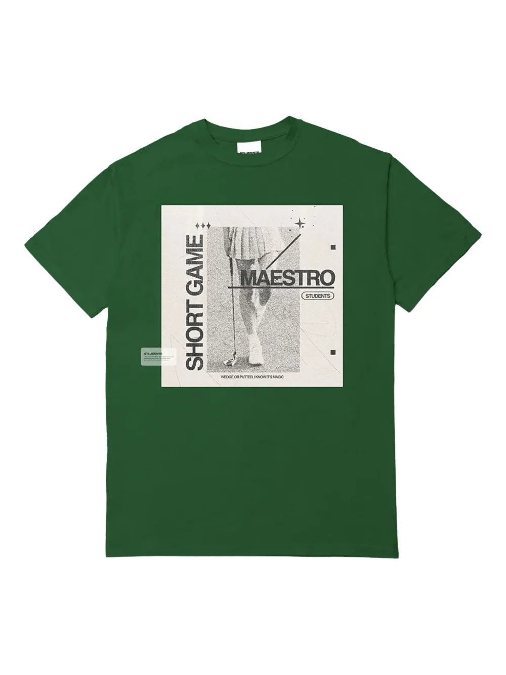 Students Golf playera Short Game Maestro | verde | Image 1