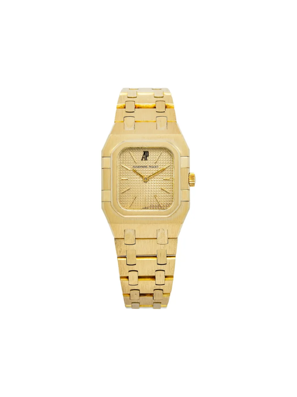 Pre-owned Audemars Piguet Pre Owned 18k Yellow Gold Royal Oak 26mm