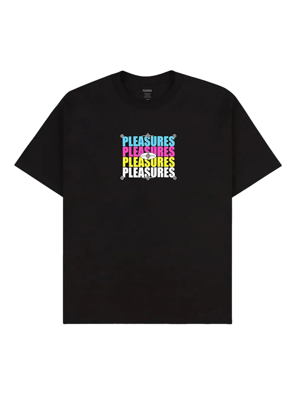 Pleasures playera Cmyk | negro | Image 1