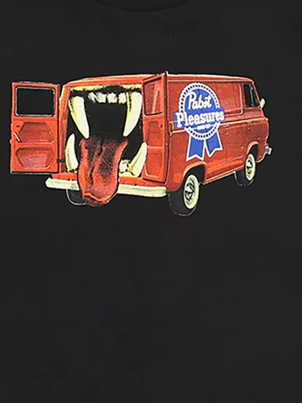 Pleasures Beer Van Short-Sleeve T-Shirt - Zwart