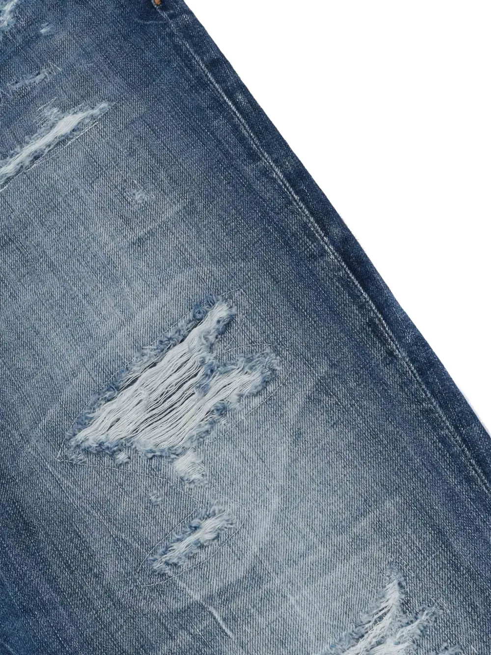 Dsquared2 Distressed-effect Jeans In Blue