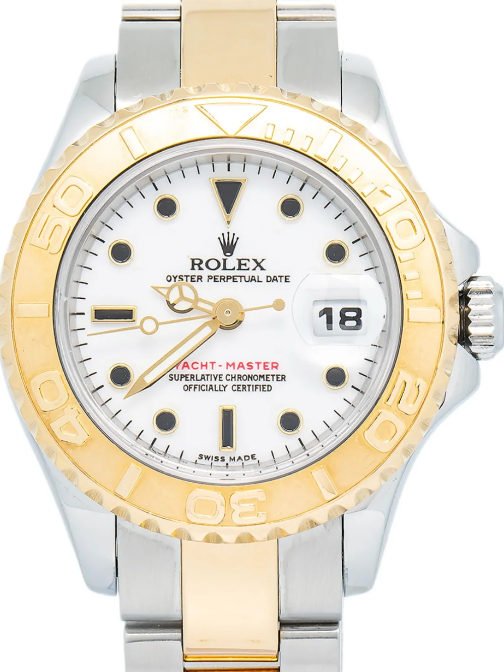 Rolex Yacht-Master roestvrij staal 29 mm - Wit
