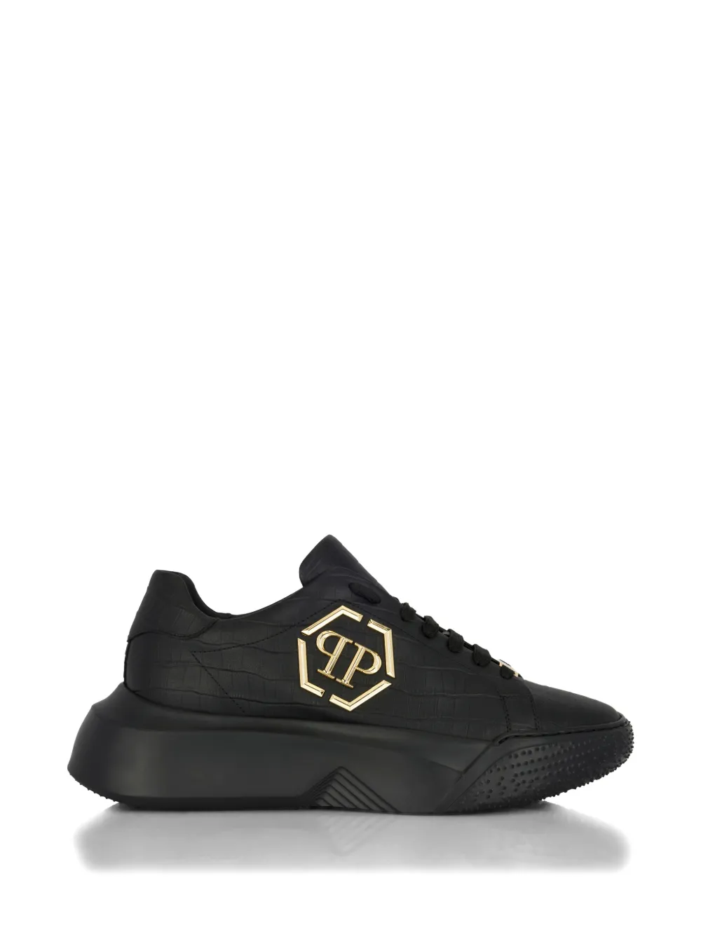 Philipp Plein Sneakers Crocco Godzilla - Nero