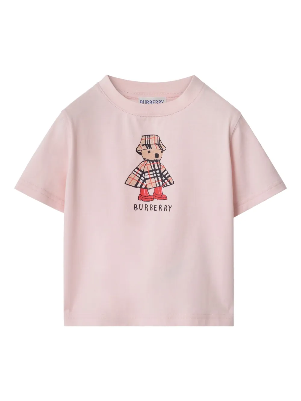 Burberry Kids T-shirt con stampa - Rosa