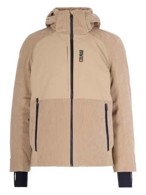 Colmar hooded corduroy ski jacket