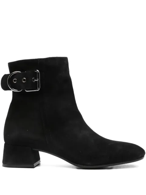 Carmens buckle-detail square-toe ankle boots 