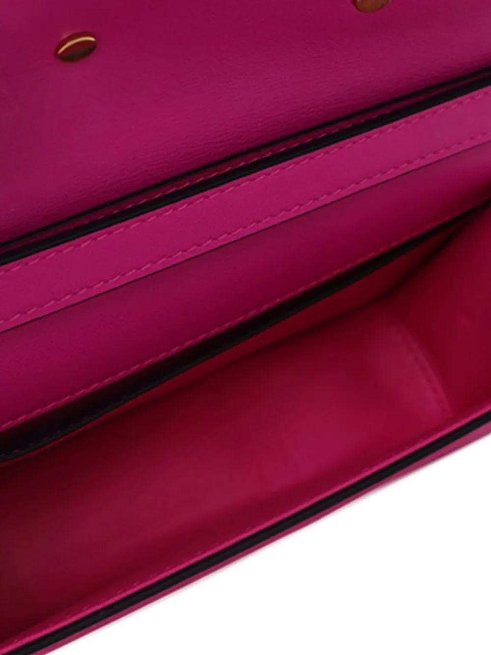 Pre-owned Valentino Garavani 2018-2025 Small Calfskin Vlogo Loco Satchel In Pink