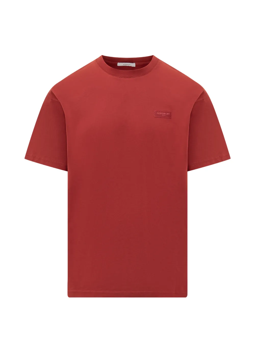 Givenchy Paris patch T-shirt - Rosso