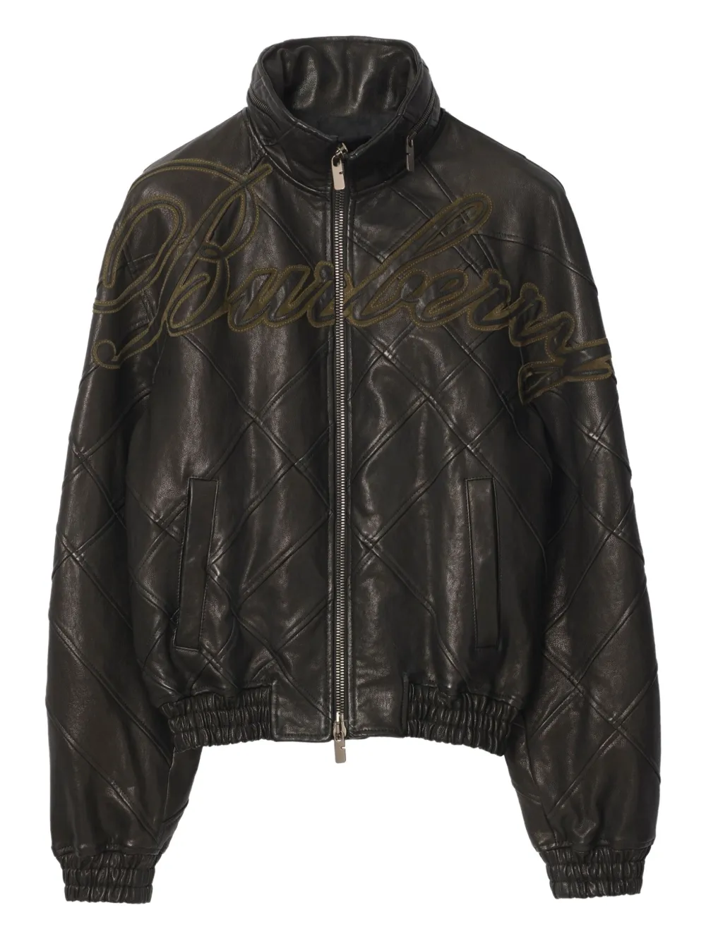 Burberry Giacca con logo - Nero