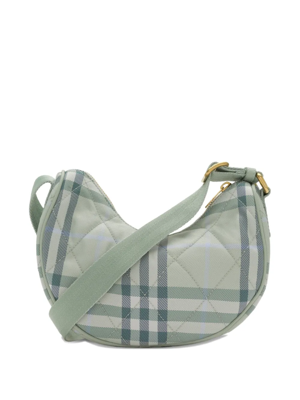 Burberry Horseshoe gewatteerde crossbodytas Groen