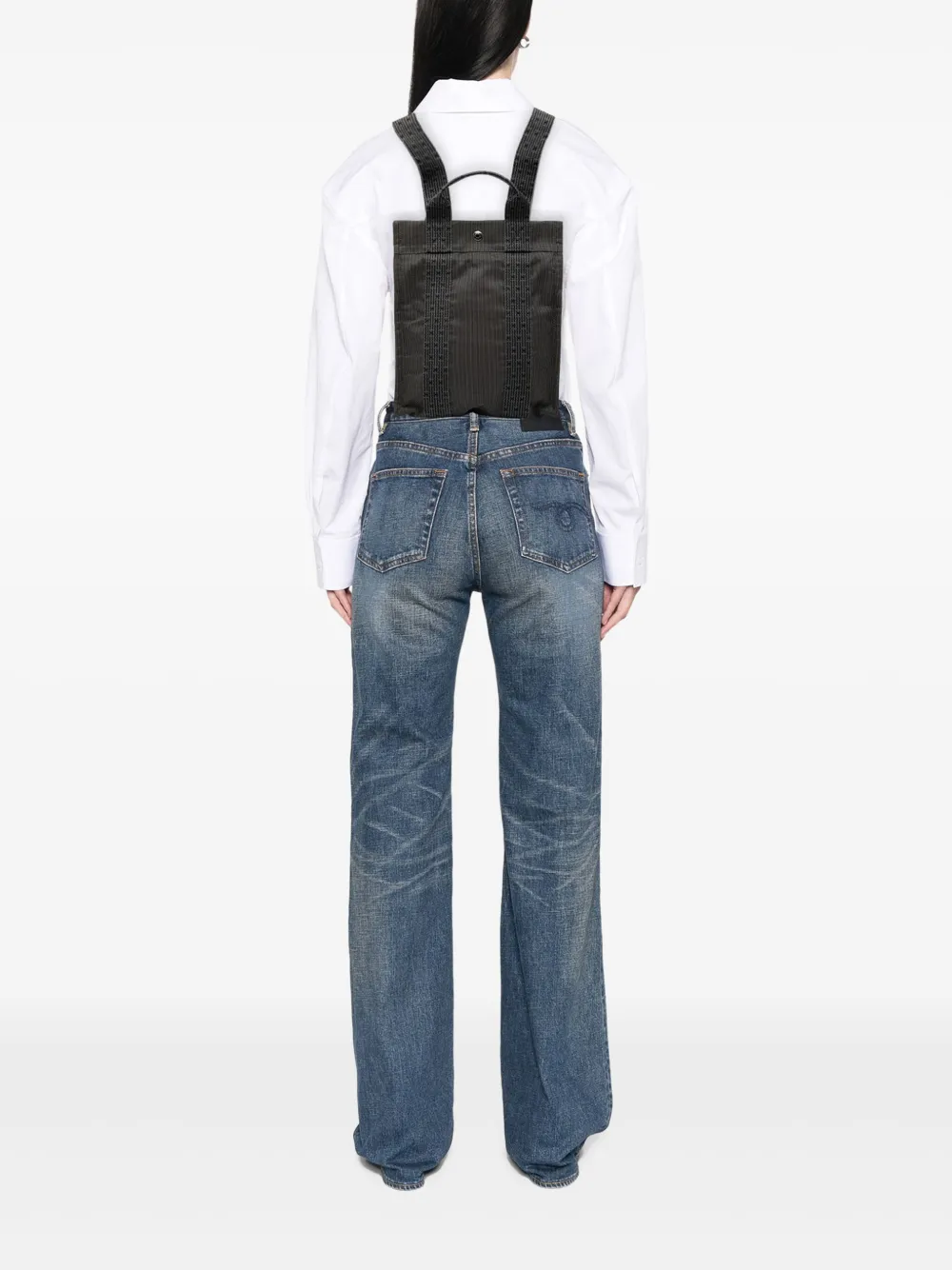 Hermès Pre-Owned 1990-2010 Canvas Herline PM backpack | Pre-Owned | Image 2