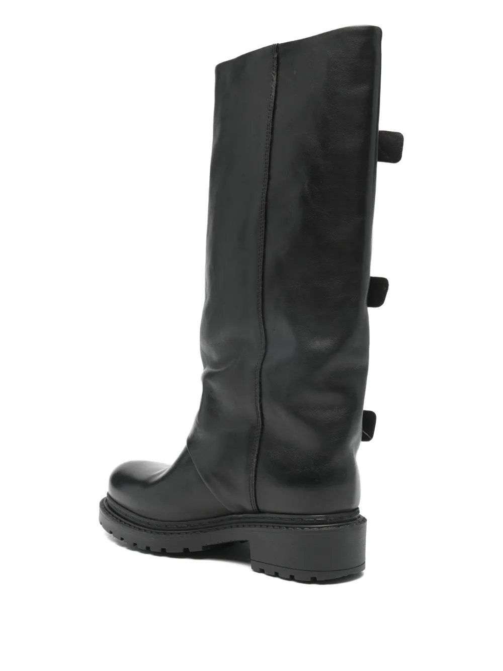 Metisse buckle-detail boots Zwart