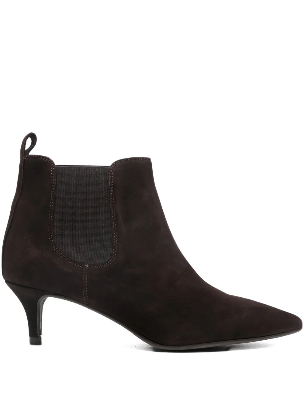 Carmens botines con puntera en punta y tacón de 51mm | marrón | Image 1