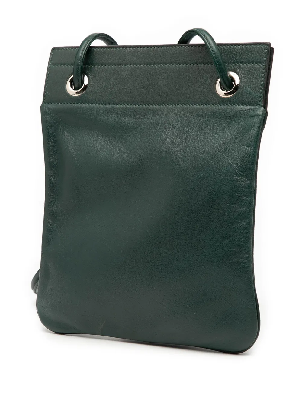 Pre-owned Hermes 2018 Mini Swift Aline Bag Crossbody Bag In Green