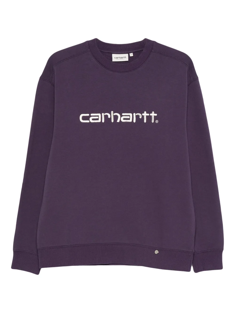 Carhartt WIP sudadera con logo bordado | morado | Image 1