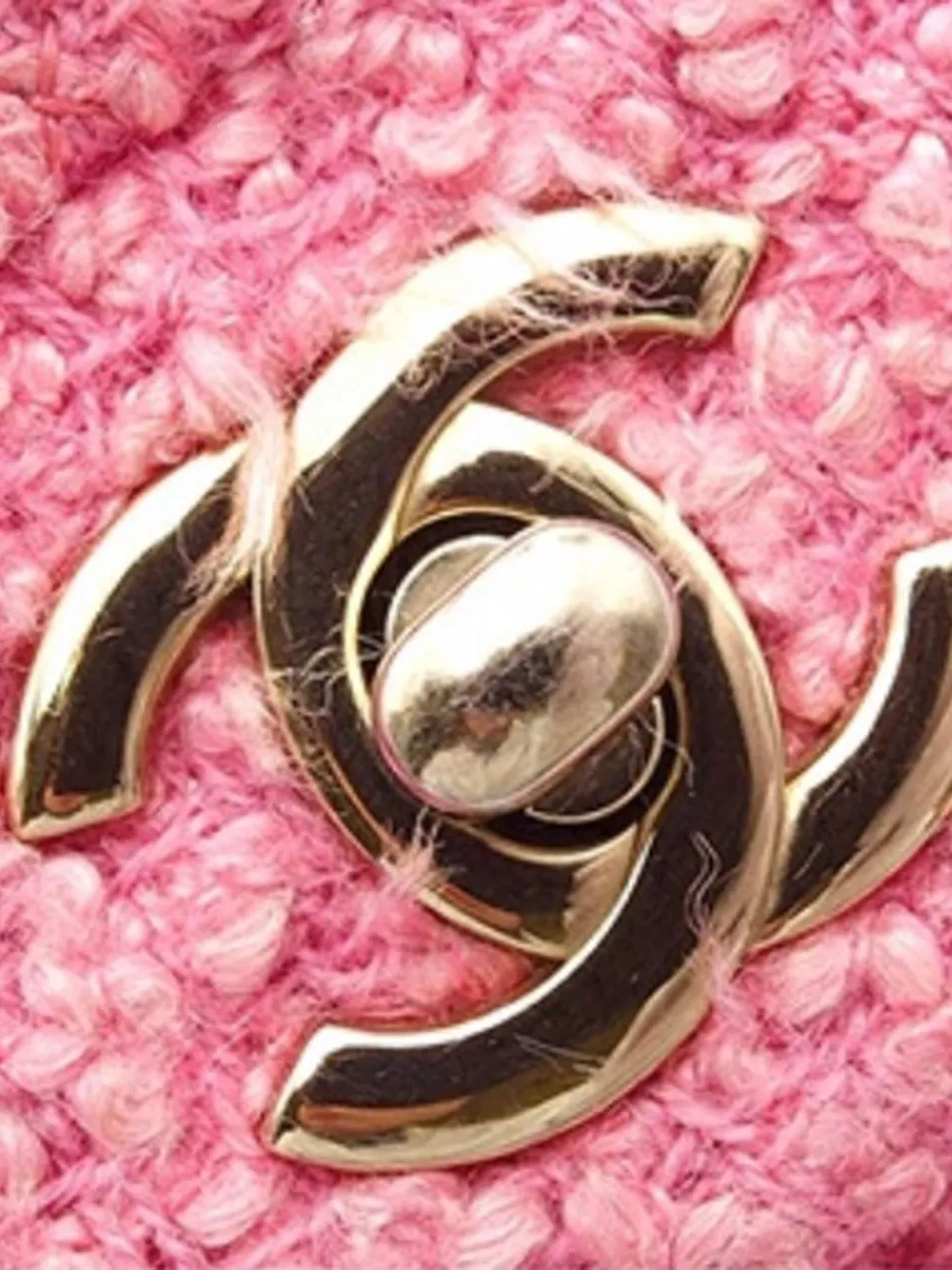 CHANEL Pre-Owned 2021-2025 Mini Rectangular Classic Tweed Single Flap crossbody bag | Pre-Owned | Image 2