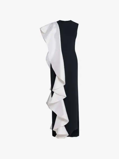 Greta Constantine ruffled eglinton dress