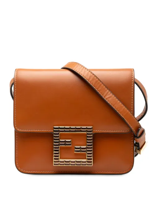 Fendi Pre-Owned bolsa crossbody Crystal Fab de piel 2010-2025