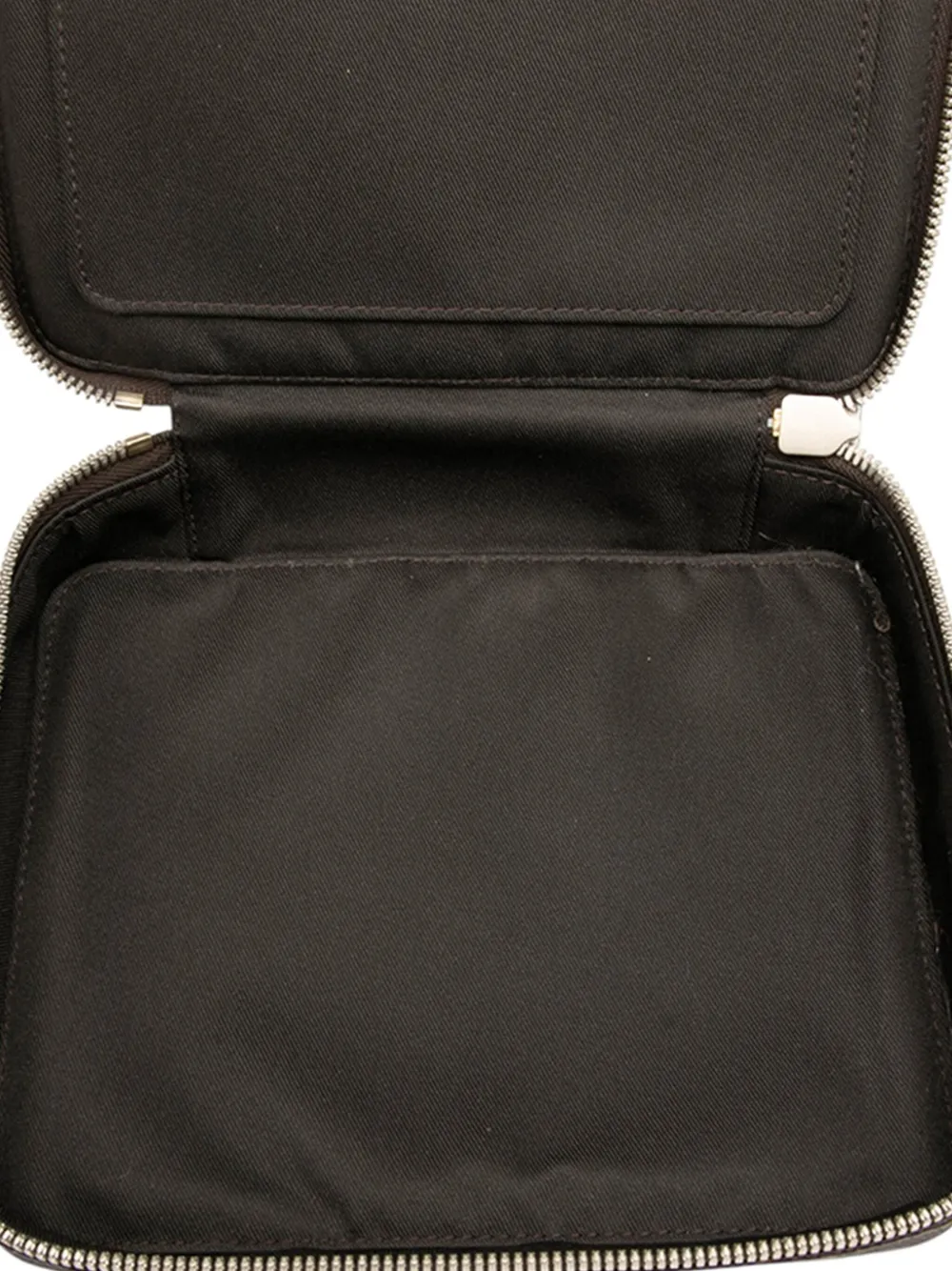 Pre-owned Louis Vuitton 2017 Monogram Horizon Accessoires Pouch In Brown