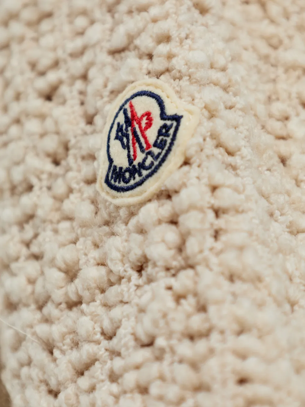 Moncler Zip-fastening Sweatshirt In Neutral