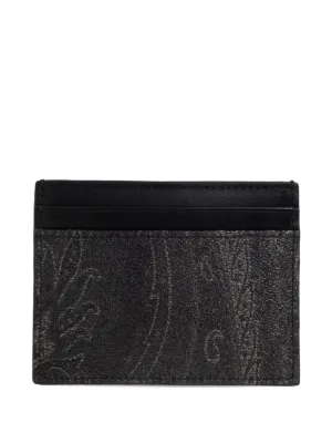 ETRO 二つ折り財布 | ブラック | FARFETCH JP