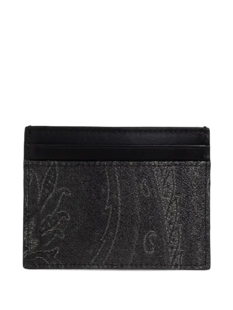 ETRO paisley-patterned card holder