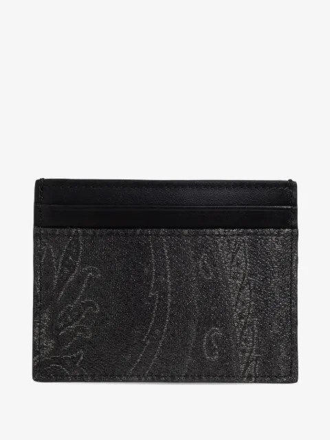ETRO paisley-patterned card holder