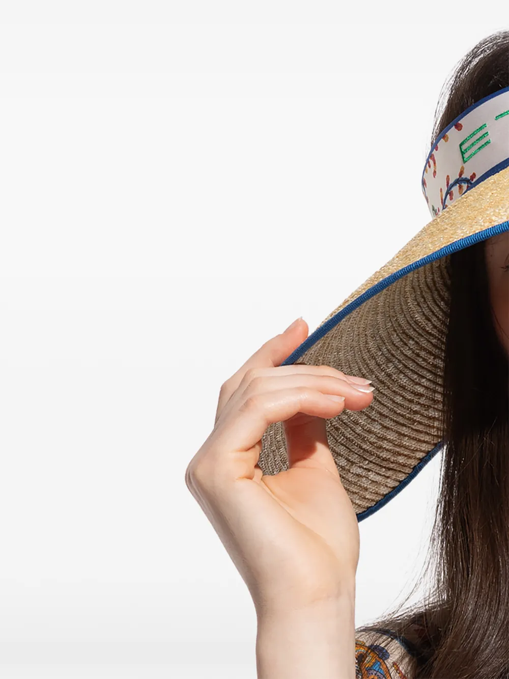 Etro Logo-detailed Hat In Neutral