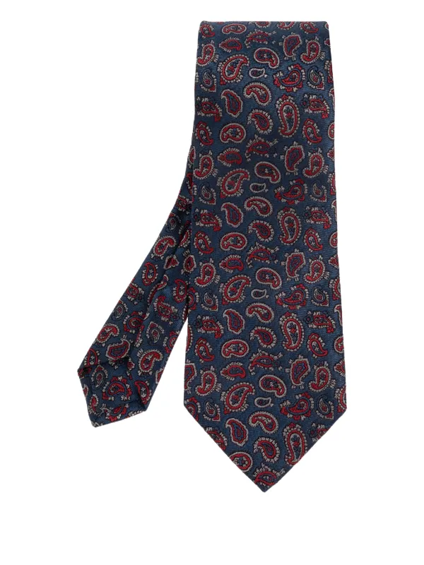 ETRO ペイズリー ネクタイ | ブルー | FARFETCH JP