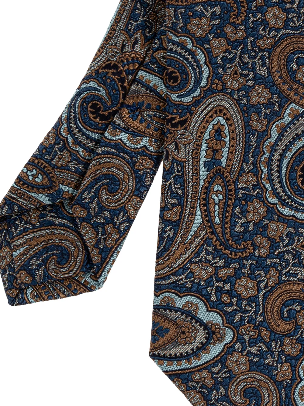 Etro Paisley-patterned Tie In Gray