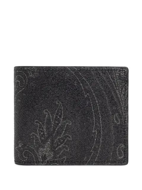 ETRO bi-fold paisley wallet
