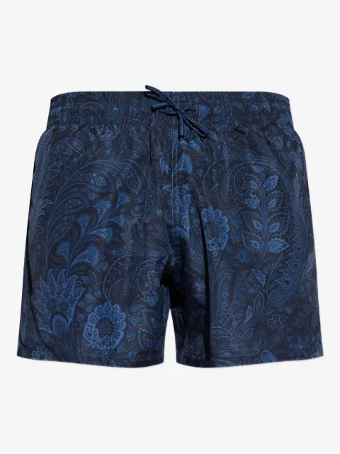 ETRO shorts de playa con estampado de cachemira