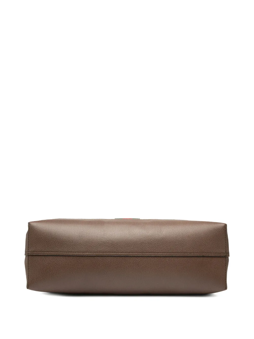 Pre-owned Gucci 2016-2025 Gg Supreme Ophidia Tote Bag In Brown