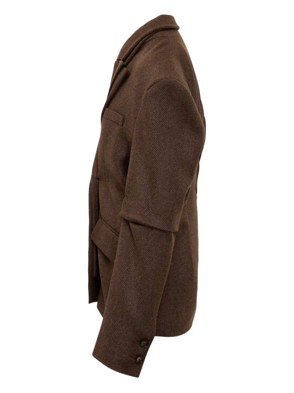 Batakovic Belgrade Valerie Double-breasted Suit In Brown