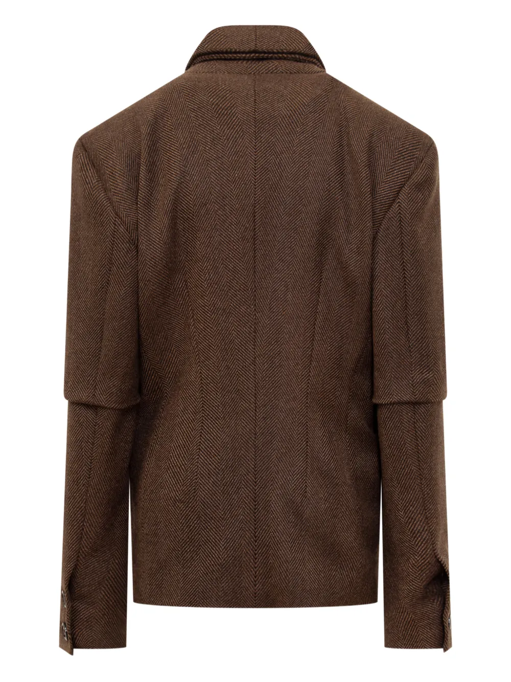 Batakovic Belgrade Valerie Double-breasted Suit In Brown