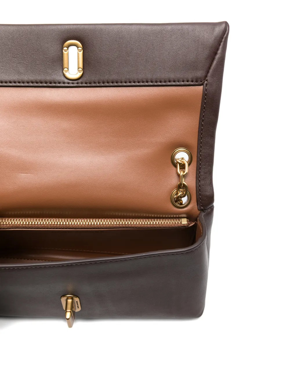 Marc Jacobs Mini Dual Shoulder Bag In Brown