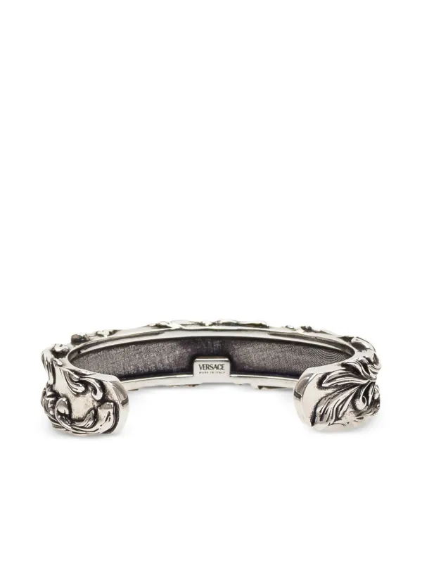 Versace フローラル ブレスレット | シルバートーン | FARFETCH JP