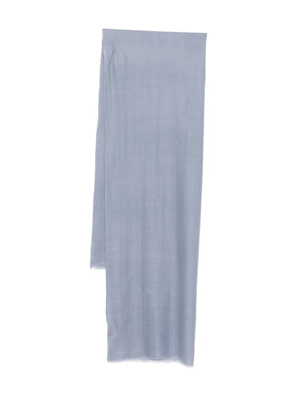 Akee International Wool Scarf In Blue