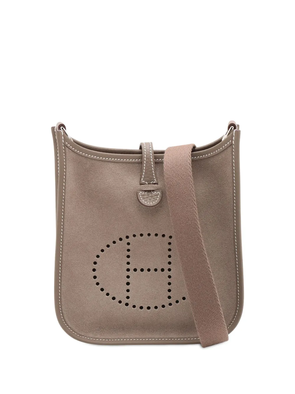 Hermès Pre-Owned 2024 グリズリー カーフスキン&クレマンス エヴリン アマゾン 16 ショルダーバッグ - ブラウン Hermès Pre-Owned 2024 グリズリー カーフスキン&クレマンス エヴリン アマゾン 16 ショルダーバッグ - ブラウン