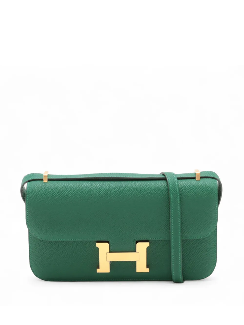 Hermès Pre-Owned 2024 エプソン コンスタンス エラン 25 ショルダーバッグ - グリーン Hermès Pre-Owned 2024 エプソン コンスタンス エラン 25 ショルダーバッグ - グリーン