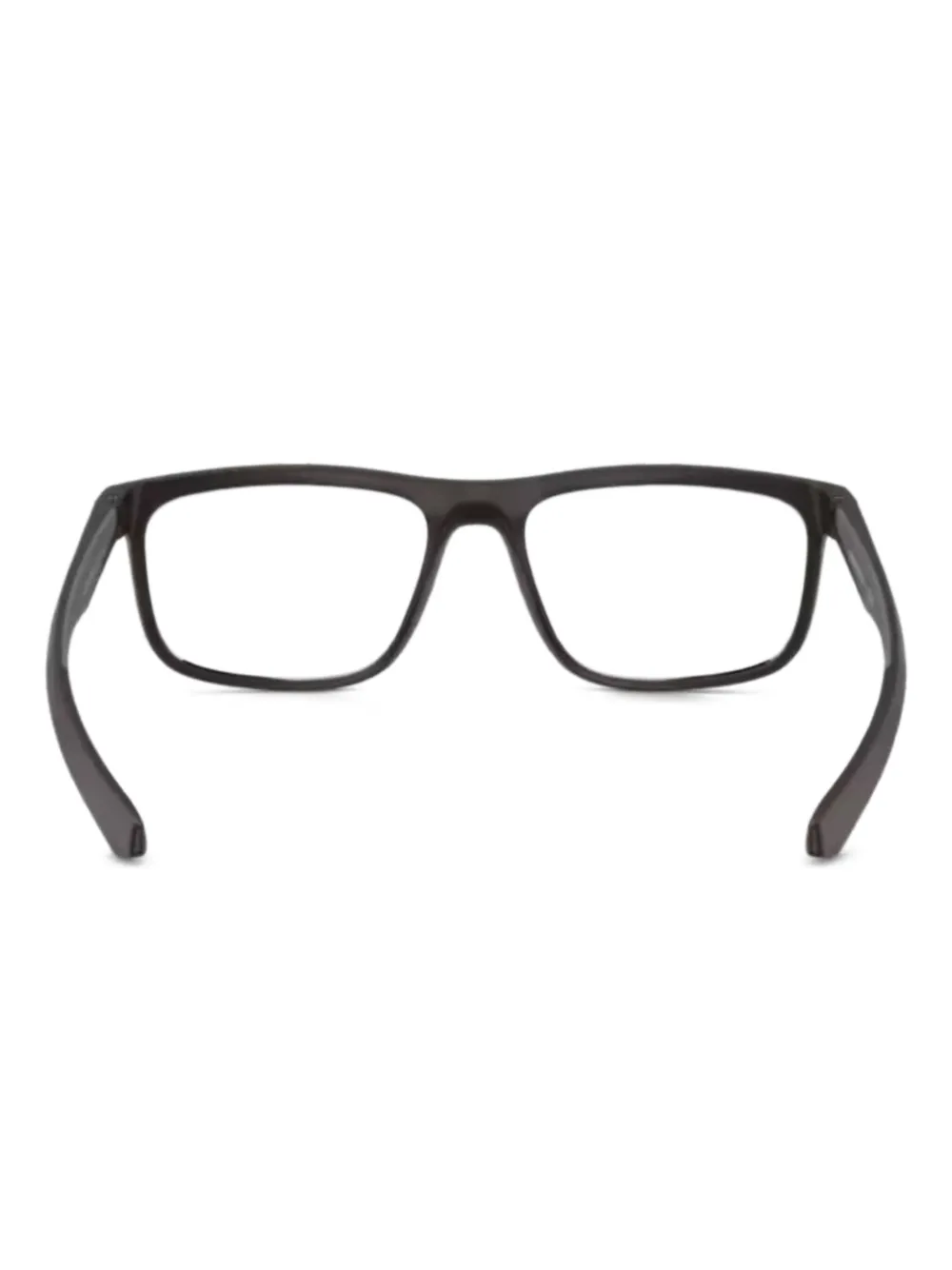 Emporio Armani 0EA3246 bril met rechthoekig montuur en logo Bruin